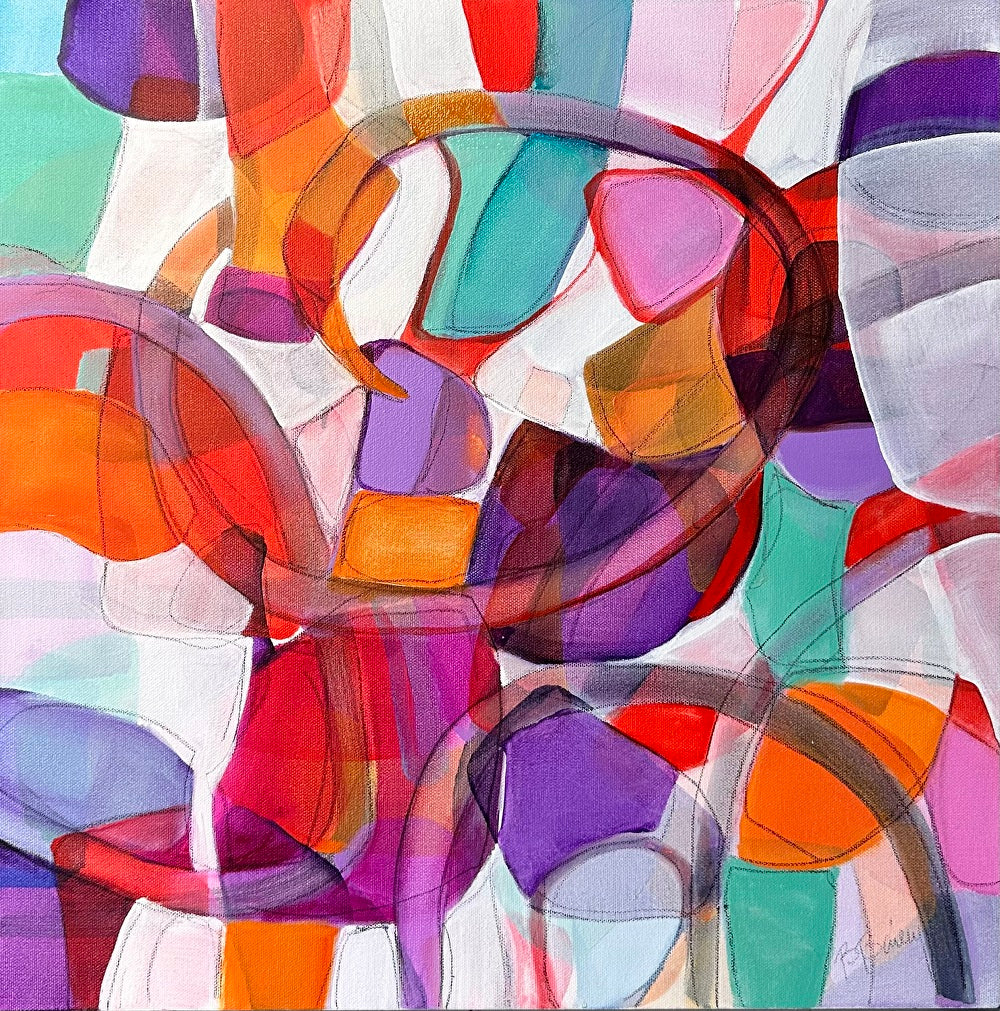 "Infinity in Reds" by Barbara Bailey-Porter