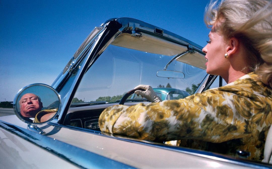 "Tippi Hedren and Alfred Hitchcock" by Lawrence Schiller