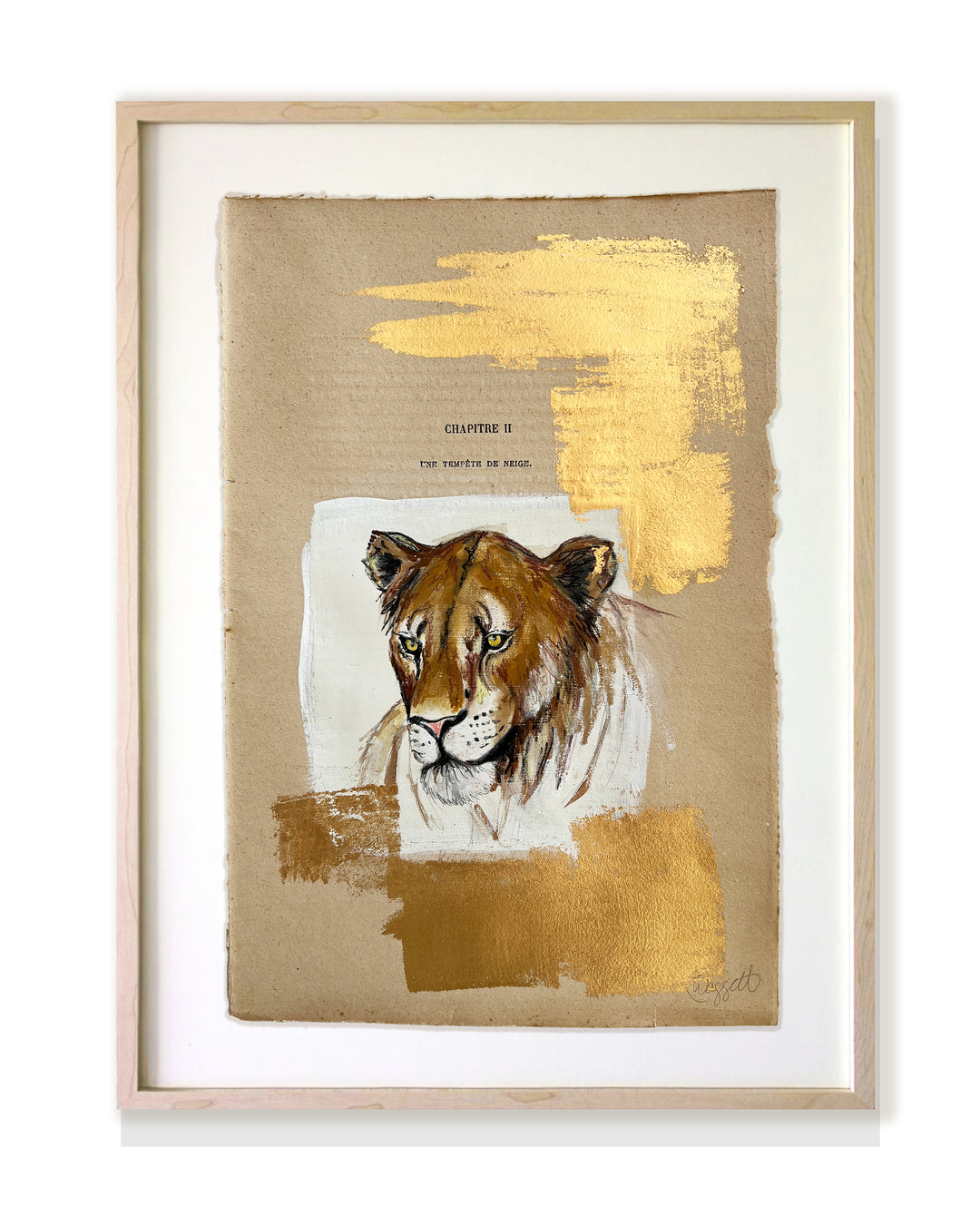 Elizabeth Waggett, Lioness Study II, 2023