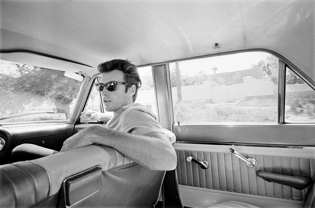 "Clint Eastwood (Car)" by Lawrence Schiller