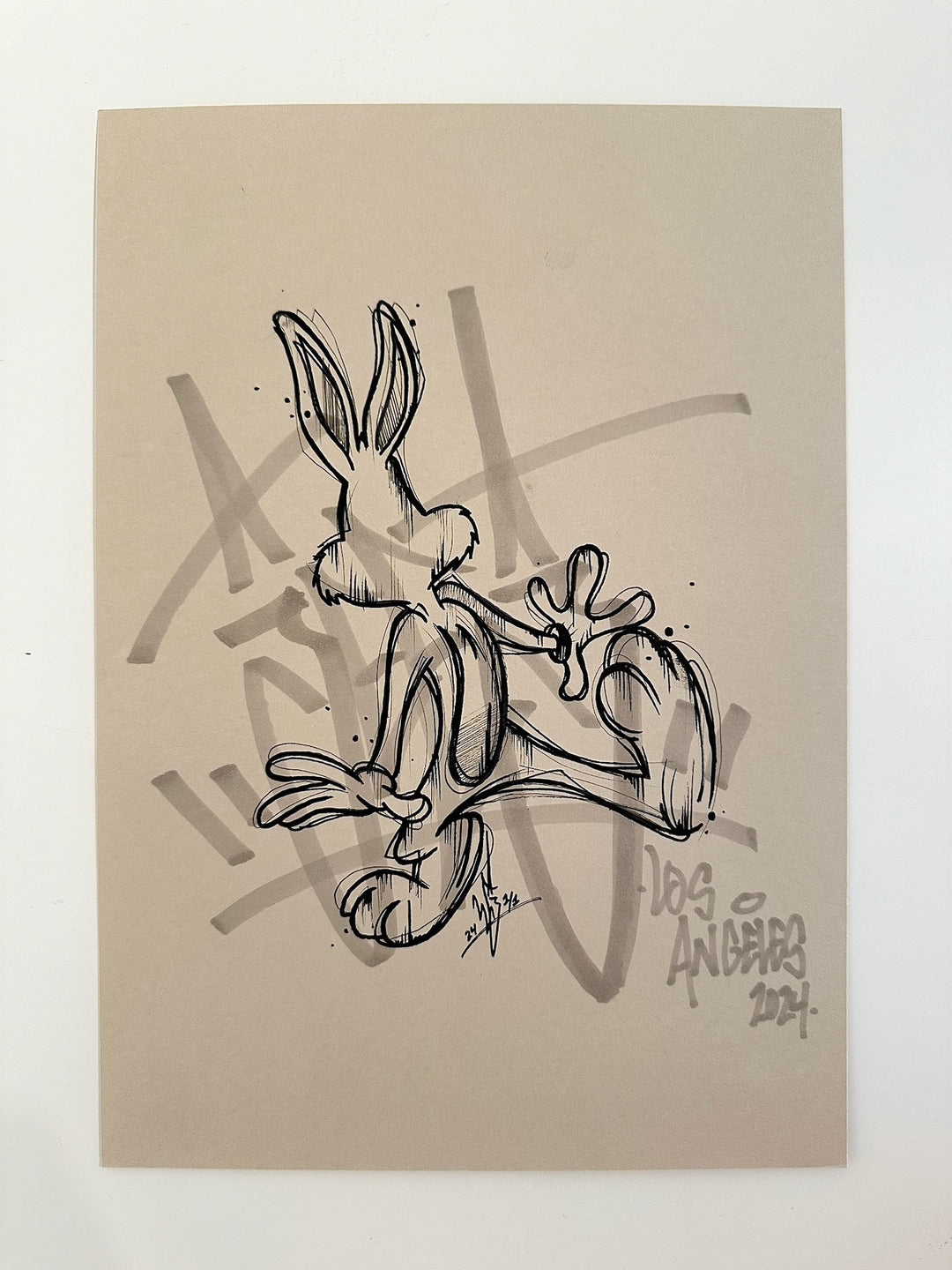 "Bugs Bunny on Paper" by Jeej