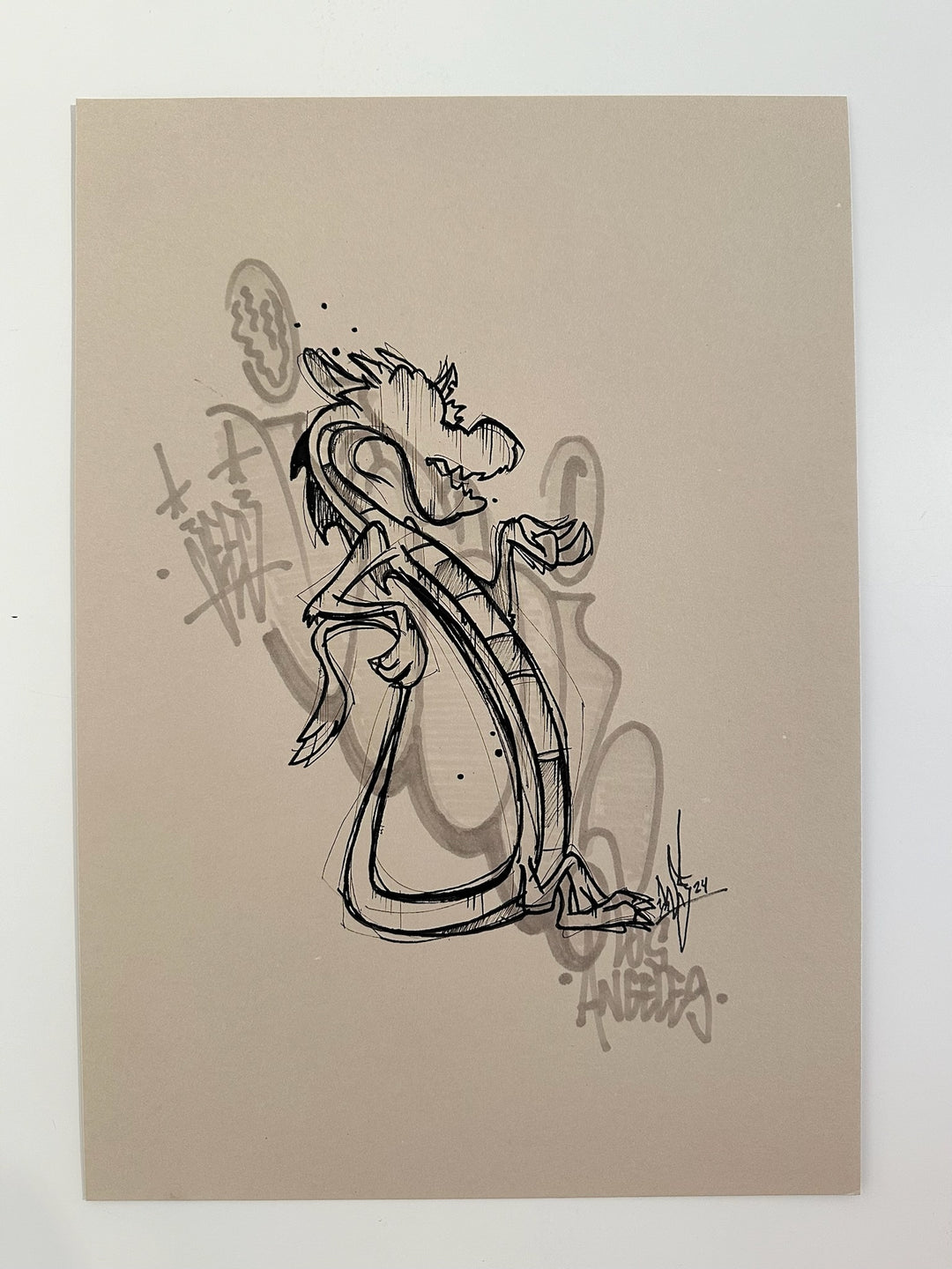 "Mushu on Paper" by Jeej