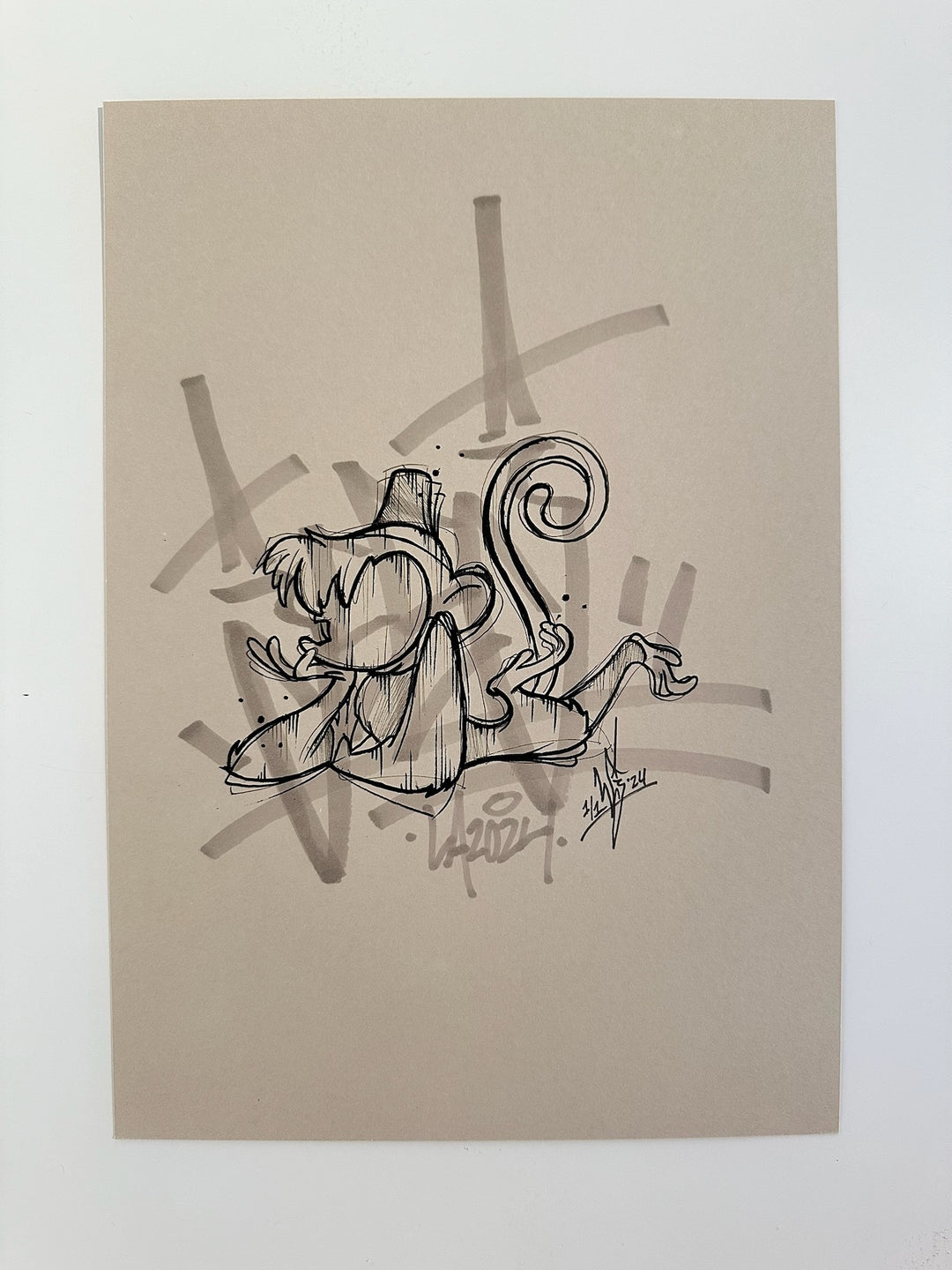 "Abu on Paper" by Jeej