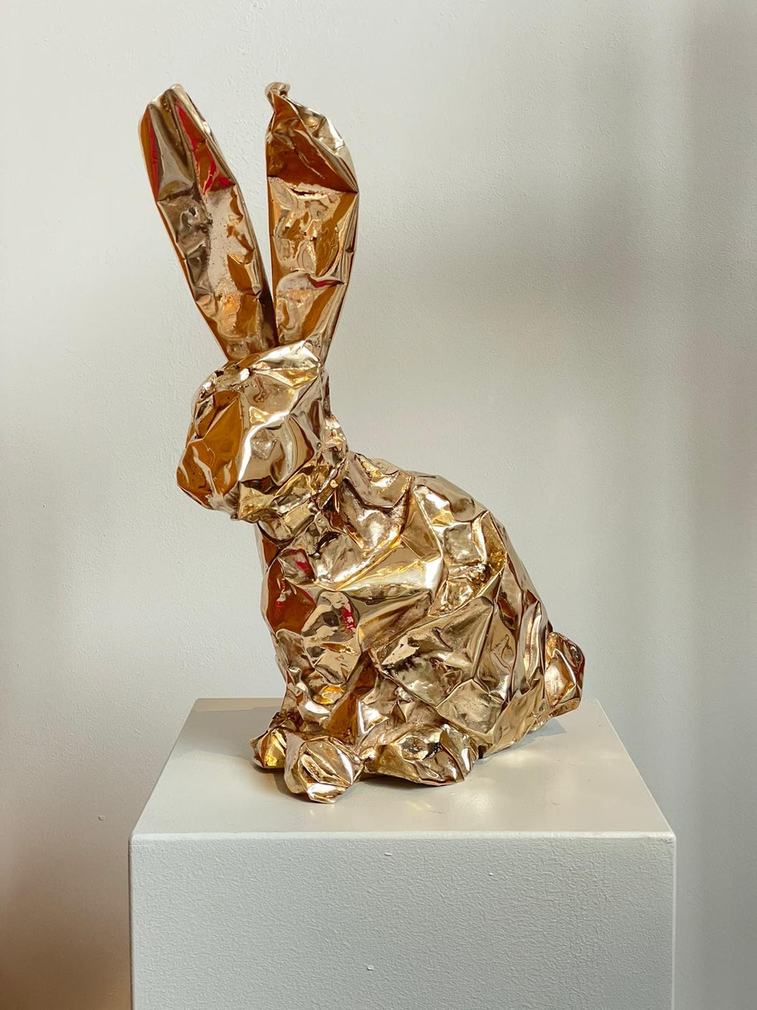 "Knight in Shining Armor" Sculpture by David Uessem