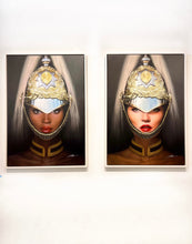 Load image into Gallery viewer, &quot;Kate Moss Queens Guard&quot; by Michael Moebius