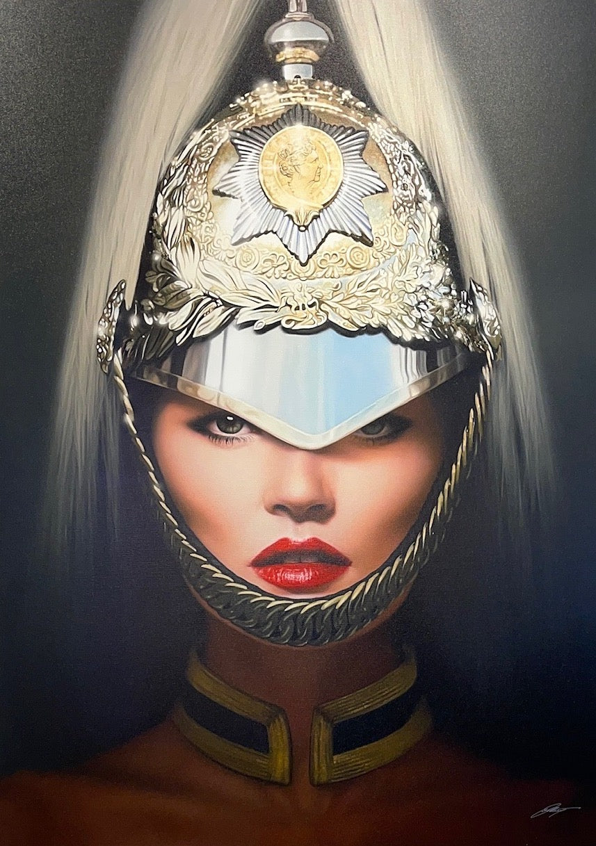 Kate Moss Queens Guard