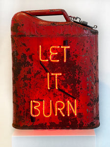 "Let It Burn (Vintage Red)" by Olivia Steele