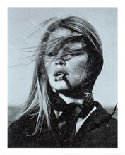 Load image into Gallery viewer, "Bardot Supreme on paper, Love Blue" by Russell Young