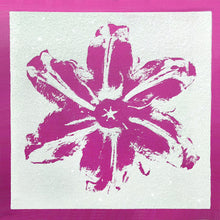 Load image into Gallery viewer, &quot;Power Flower, Pink on White&quot; by Rubem Robierb