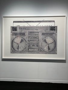 "Chrome Boombox v.001" by Lyle Owerko