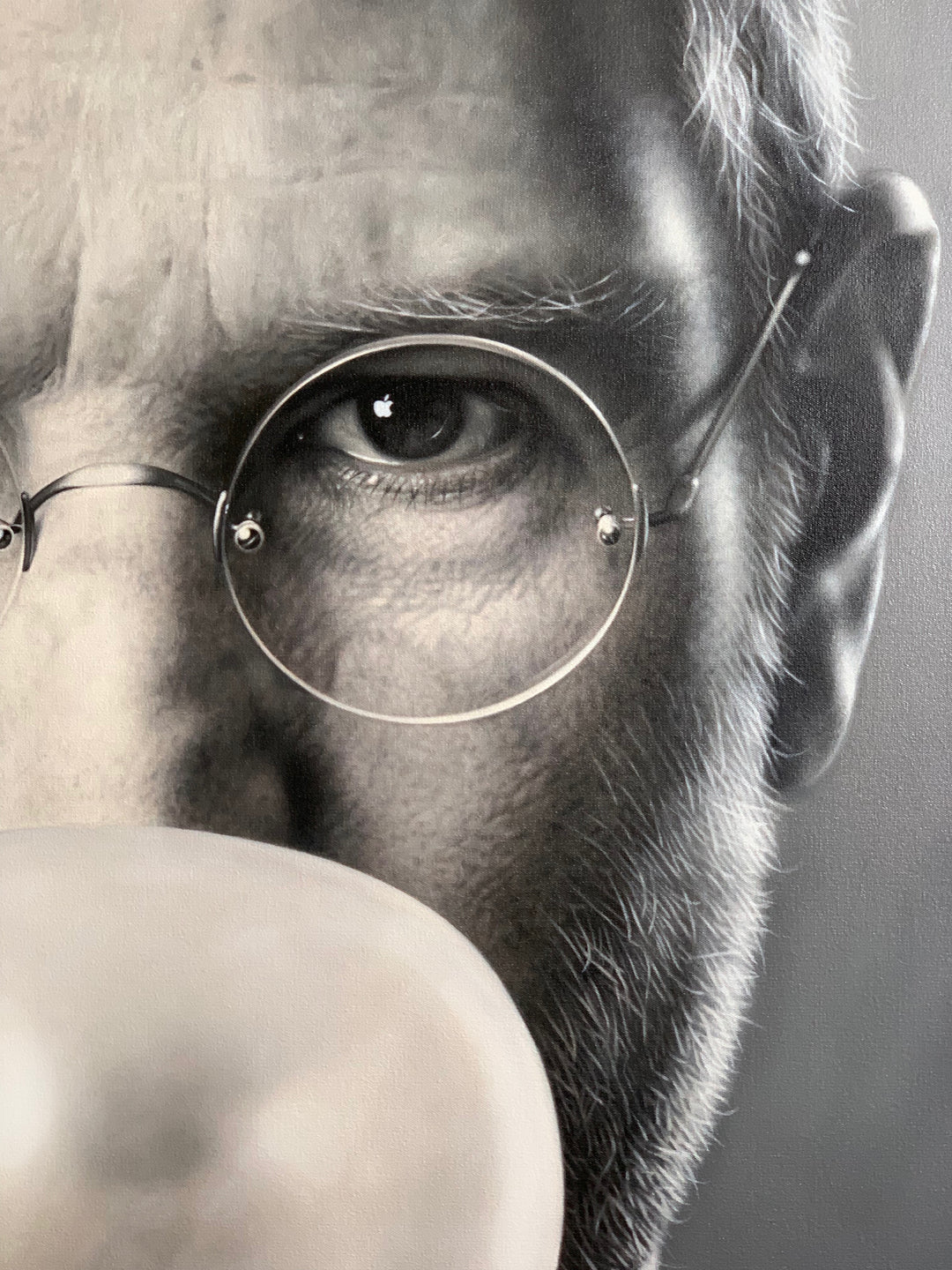 "iBubble - Steve Jobs" by Michael Moebius