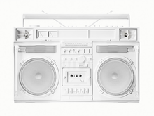 Load image into Gallery viewer, &quot;White Boombox - version .001&quot; by Lyle Owerko