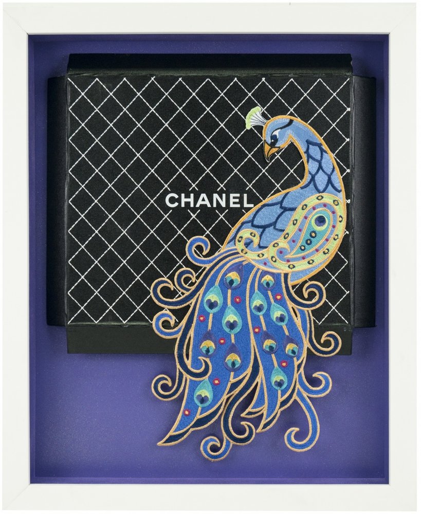 "Chanel Purple Plume" by Stephen Wilson