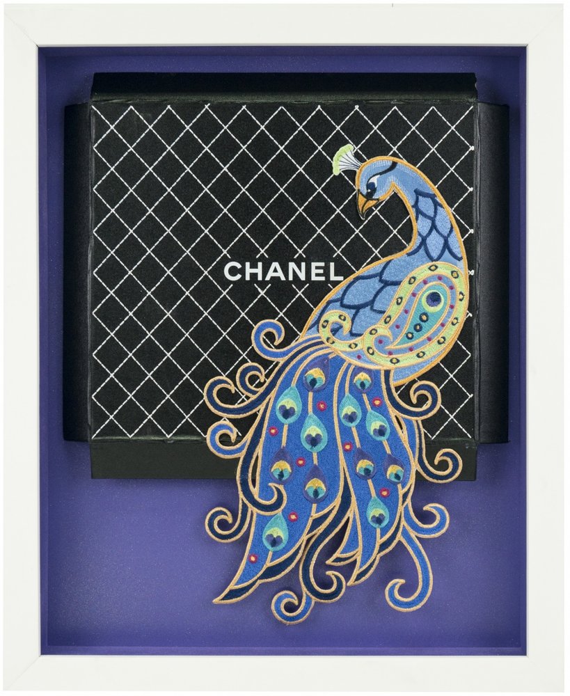 Chanel Purple Plume by Stephen Wilson